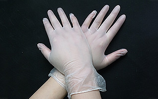 一次性防靜電pvc手套280mm